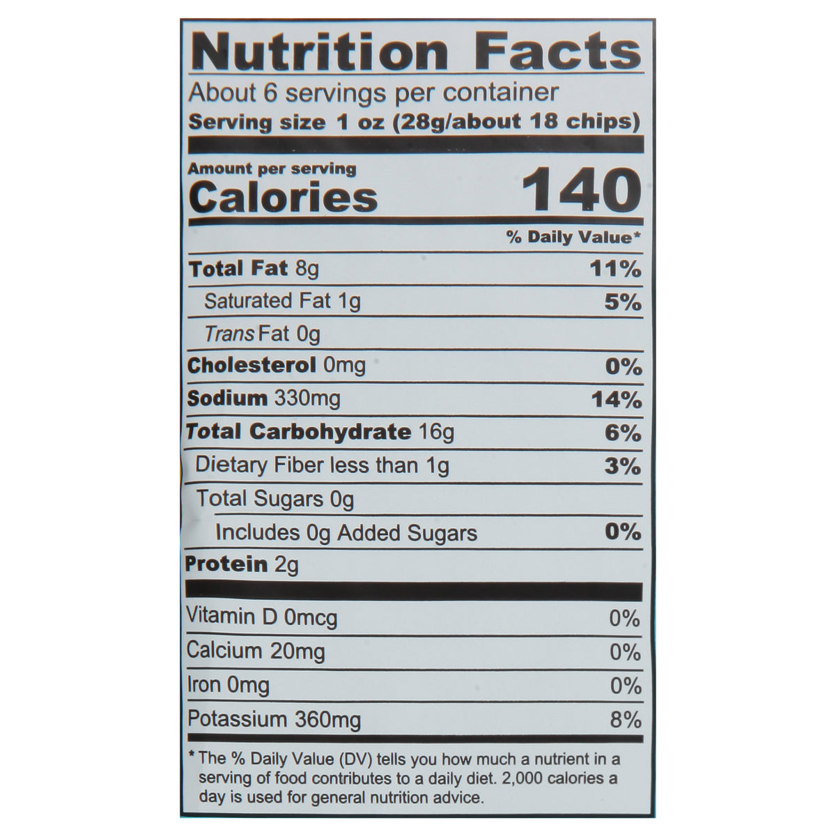 The Good Crisp Company Crinkle Cut Sea Salt & Vinegar Potato Chips 5.5 oz