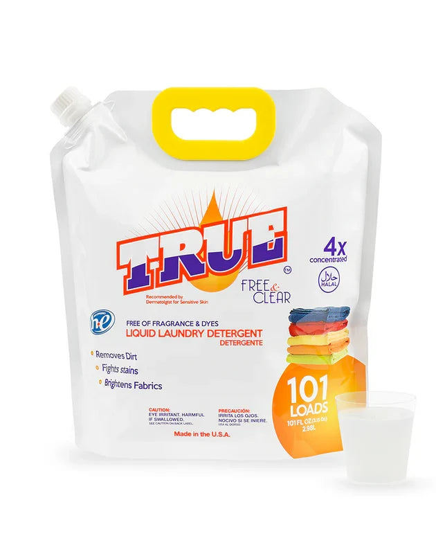 Free & Clear Laundry Detergent for Sensitive Skin • 101 Load