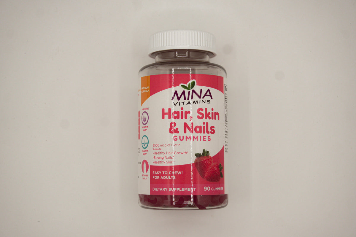 Mina Hair, Skin & Nails Gummies