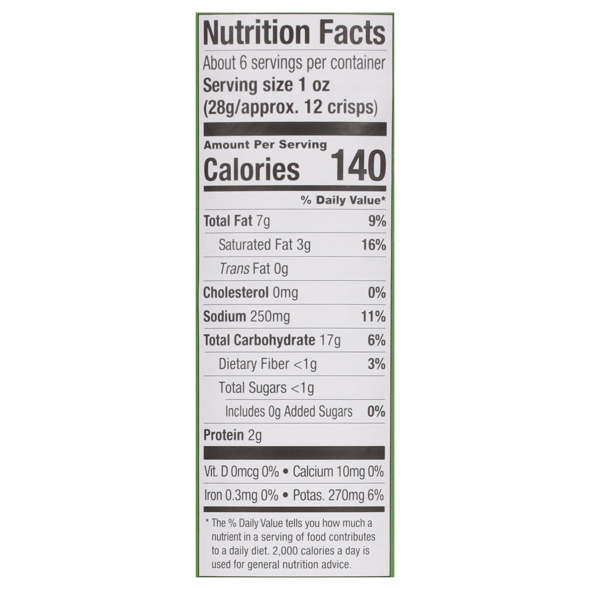 The Good Crisp Company Spicy Jalapeno Potato Crisps 5.6 oz