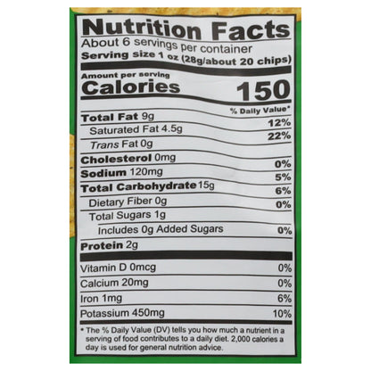 The Good Crisp Company Crinkle Cut Spicy Jalapeno Potato Chips 5.5 oz