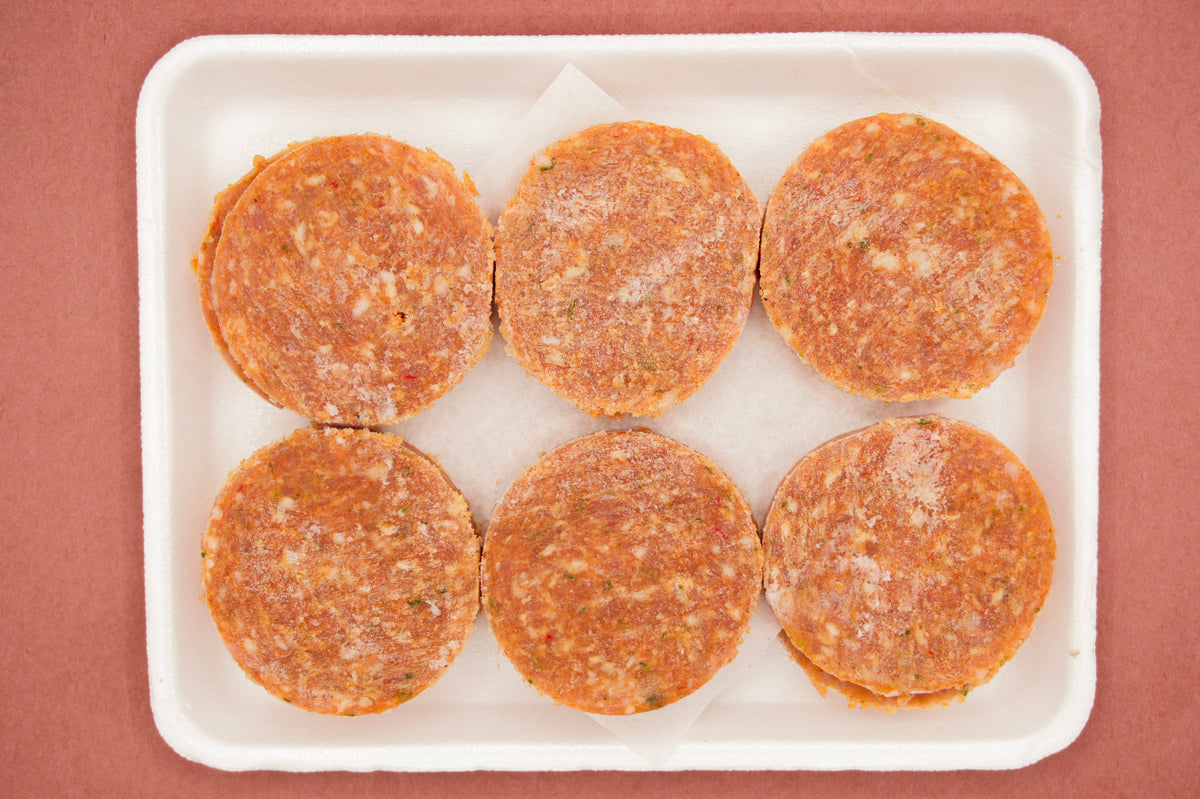 Hot Chicken Saausage Patties