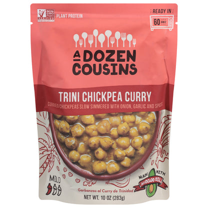A Dozen Cousins Mild Trini Chickpea Curry 10 oz
