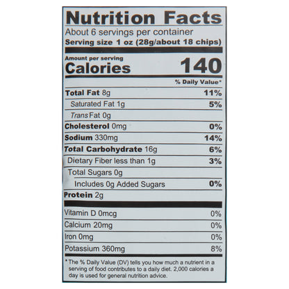 The Good Crisp Company Crinkle Cut Sea Salt & Vinegar Potato Chips 5.5 oz