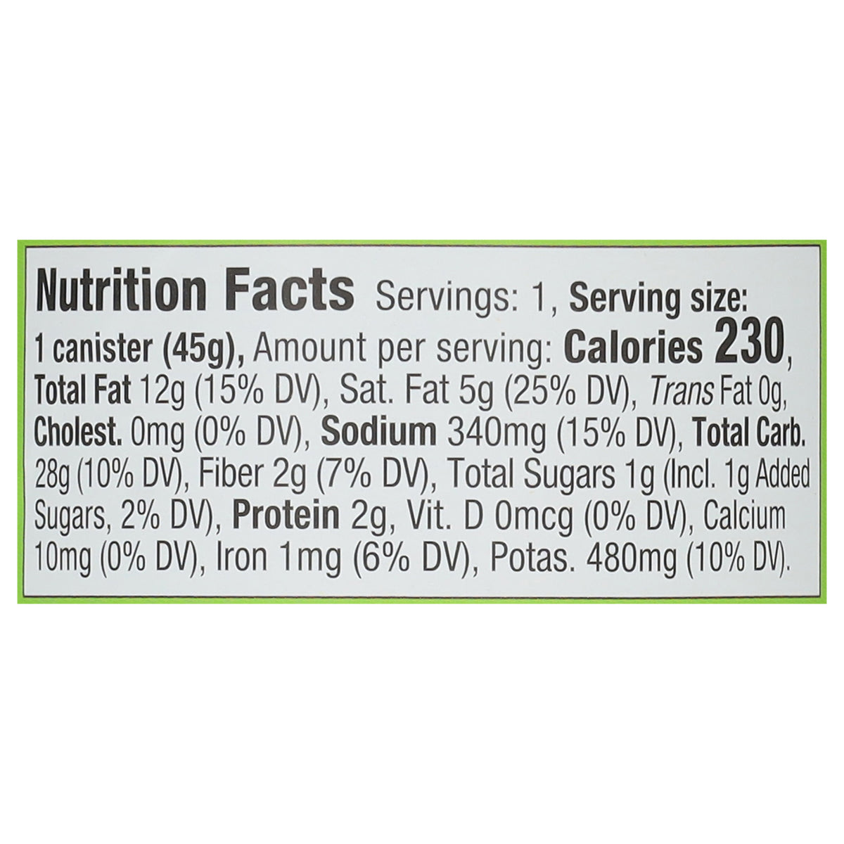 The Good Crisp Company Sour Cream & Onion Potato Crisps 1.6 oz