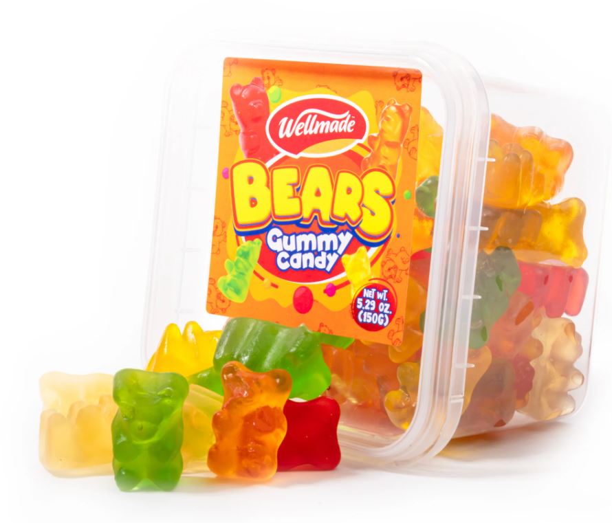 Wellmade Halal Gummy Bears 4.4oz