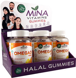 Mina Omega 3 +DHA Gummies