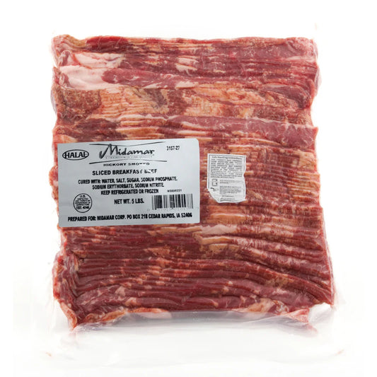 Midamar Halal Hickory Smoked Breakfast Beef 5lb