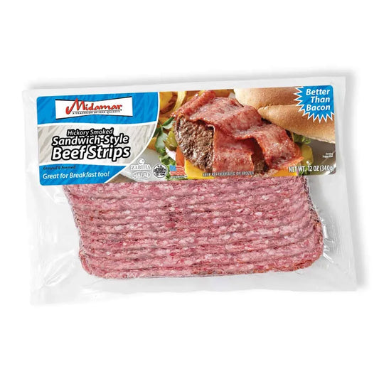 Midamar Halal Sandwich-Style Beef Strips