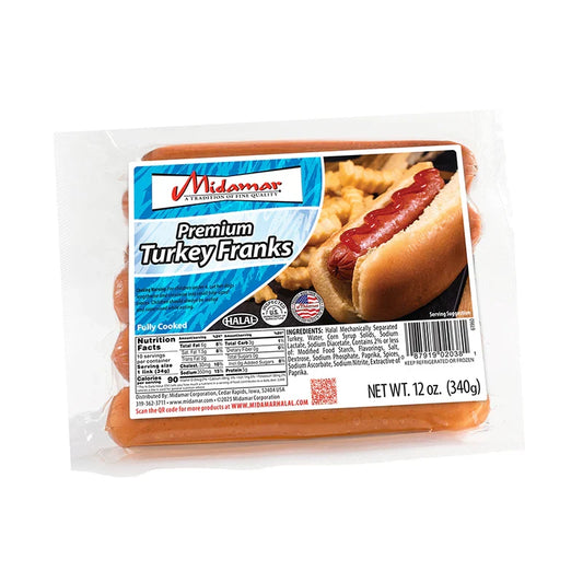 Midamar Halal Turkey Franks
