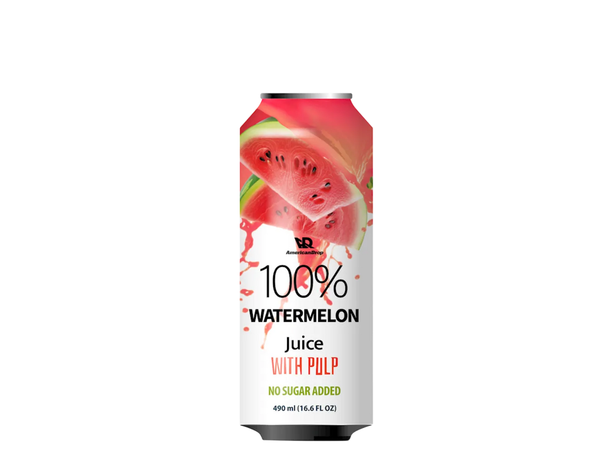 American Drop 100% Watermelon Juice with Pulp
