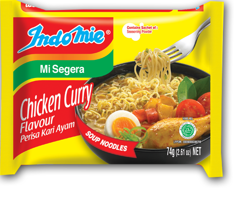 Indomie Instant Noodle Chicken Curry Flavor
