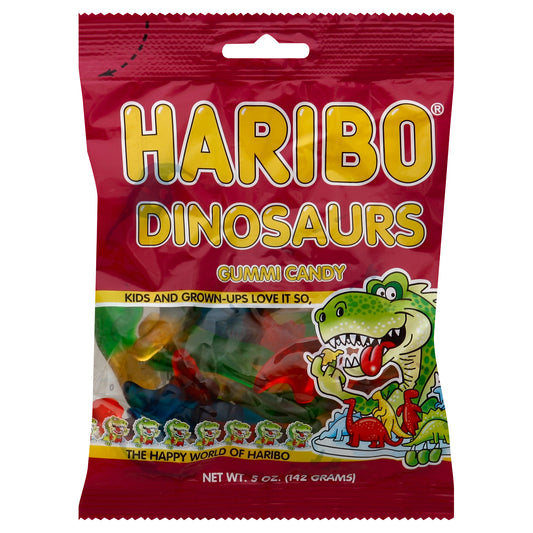 Haribo Gummi Candy 5 oz - Dinosaurs