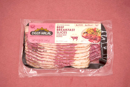 Deen Halal Beef Bacon